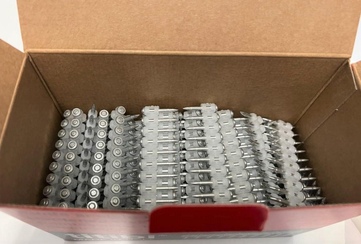 N. 1000 CHIODI TITIBI Ø3,0 X 27mm, COMPATIBILI 100% CON CHIODATRICE A GAS HILT: GX 3, GX 100, GX 100-E, GX 120, GX 120-E (Ø 3,0 X 27)