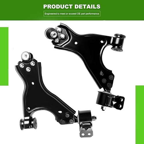 Miniatura 8 de SCITOO Brazo de control inferior delantero con kit de suspensión de rótula para Chevy Traverse para Buick Enclave 2007-2016 para GMC Acadia