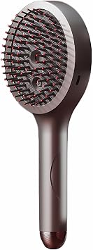 ThreeH Electric Scalp Massager with LCD Display 4 Modes Red Light Therapy Mist Spray Function USB-C Rechargeable Hair Growth Brush for Scalp Relaxation