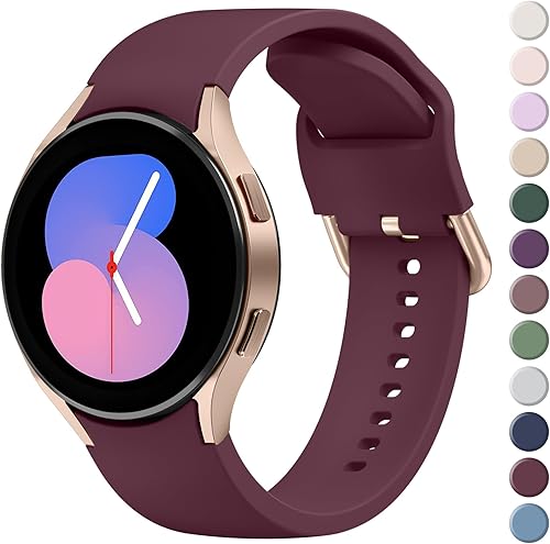 AK Correa de repuesto ajustable para Samsung Galaxy Watch 5 de 1.575 pulgadas, 1.732 pulgadas, Galaxy Watch 5 Pro de 1.772 pulgadas, 0.787 pulgadas,