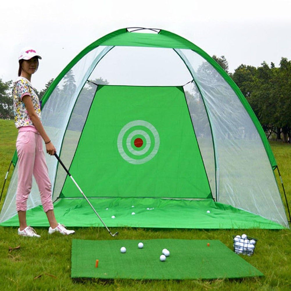 Filet de frappe de golf pliable pour entraînement et jardin