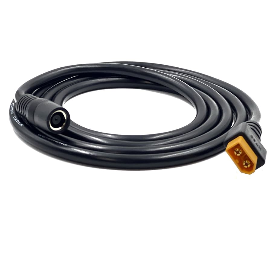 Amazon.com : ZkeeShop XT60 to DC7909 Power Cable 14AWG DC8MM