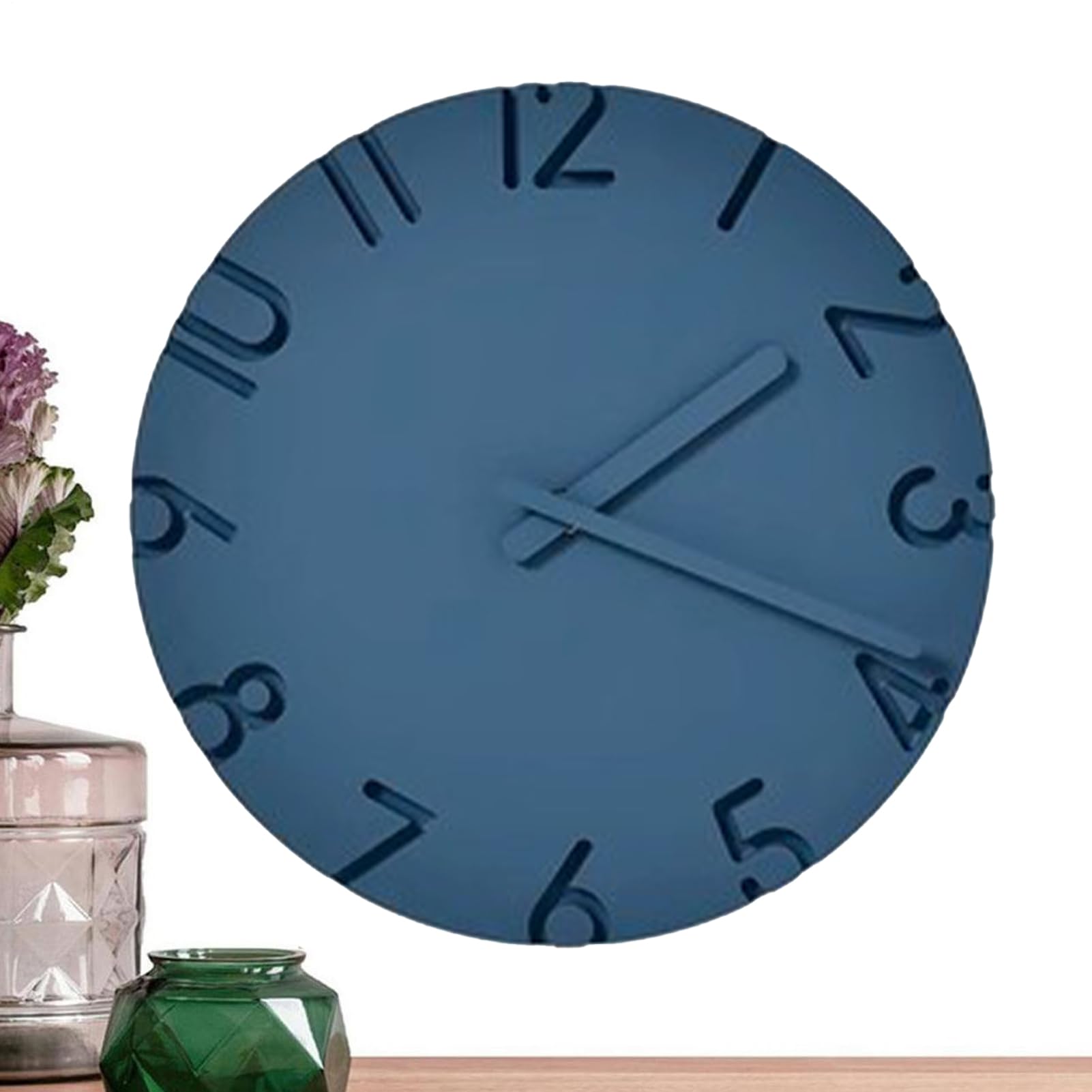 Horloge 30 centimètres silencieuse pour stopper le tic-tac de chambre