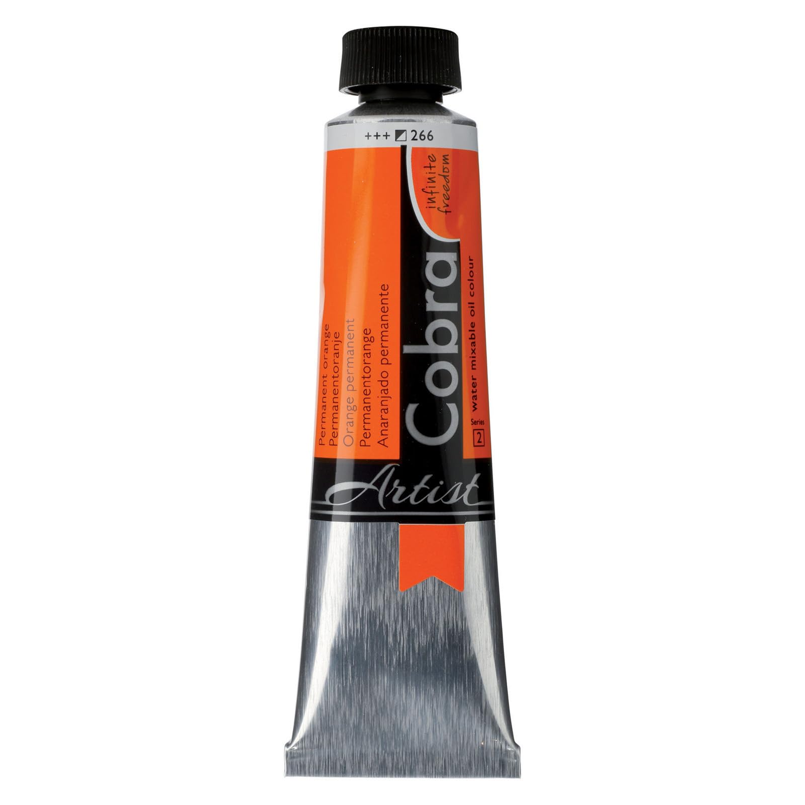 Cobra Artist Color Al Óleo Tubo 40 ml Anaranjado Permanente 266 (21052660)