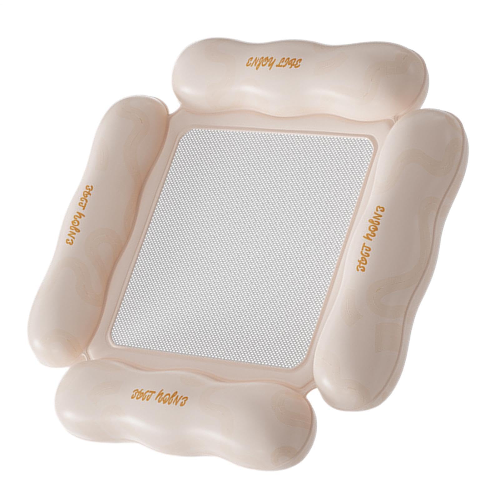 Chaise flottante de piscine en PVC étanche portable et confortable