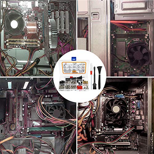 Bolatus 332 stuks persoonlijke computerschroeven, computerschroeven, standoffs, laptop, moederbord schroeven, set met… - Image 8