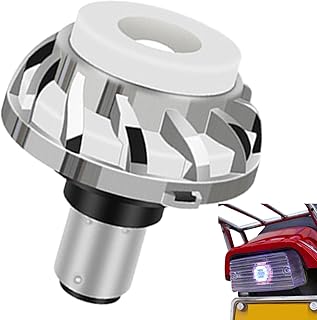 Arroopu Luz de freno de motocicleta, luces de motocicleta - Luz trasera de tierra de bicicleta - Accesorios de bicicleta de calles de montaje trasero de montaje trasero de múltiples funciones para