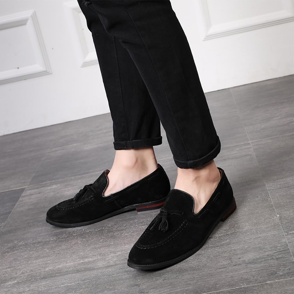 Uomo Mocassini Slip on Scarpe da Abito Formale, per Lavoro e Casual, Stile Oxford Business