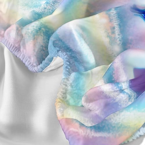 Miniatura 185 de CVHouse Juego de sábanas de mariposa arcoíris tamaño individual para niñas, niños, adolescentes, juego de ropa de cama de 4 piezas con 1 sábana