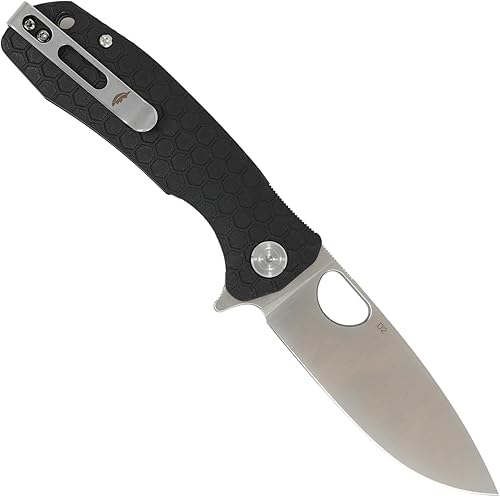 Miniatura 2 de Western Active Honey Badger - Cuchillo de bolsillo plegable para caza, pesca, táctico Caja de regalo con clip de sujeción para bolsillo y llave