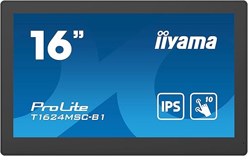 iiyama Prolite T1624MSC-B1 39 — šoninis vaizdas