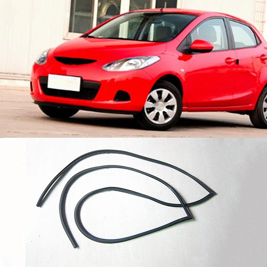 Joint en caoutchouc de pare-brise avant pour Mazda 2 DE 2007-2011 - 3