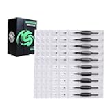 60 Counts Black Tattoo Needles Tubes with Matching Assorted