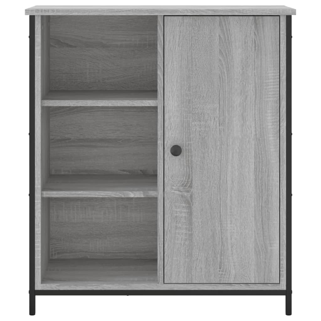 Credenza grigio Sonoma, 70 x 30 x 80 cm, in legno