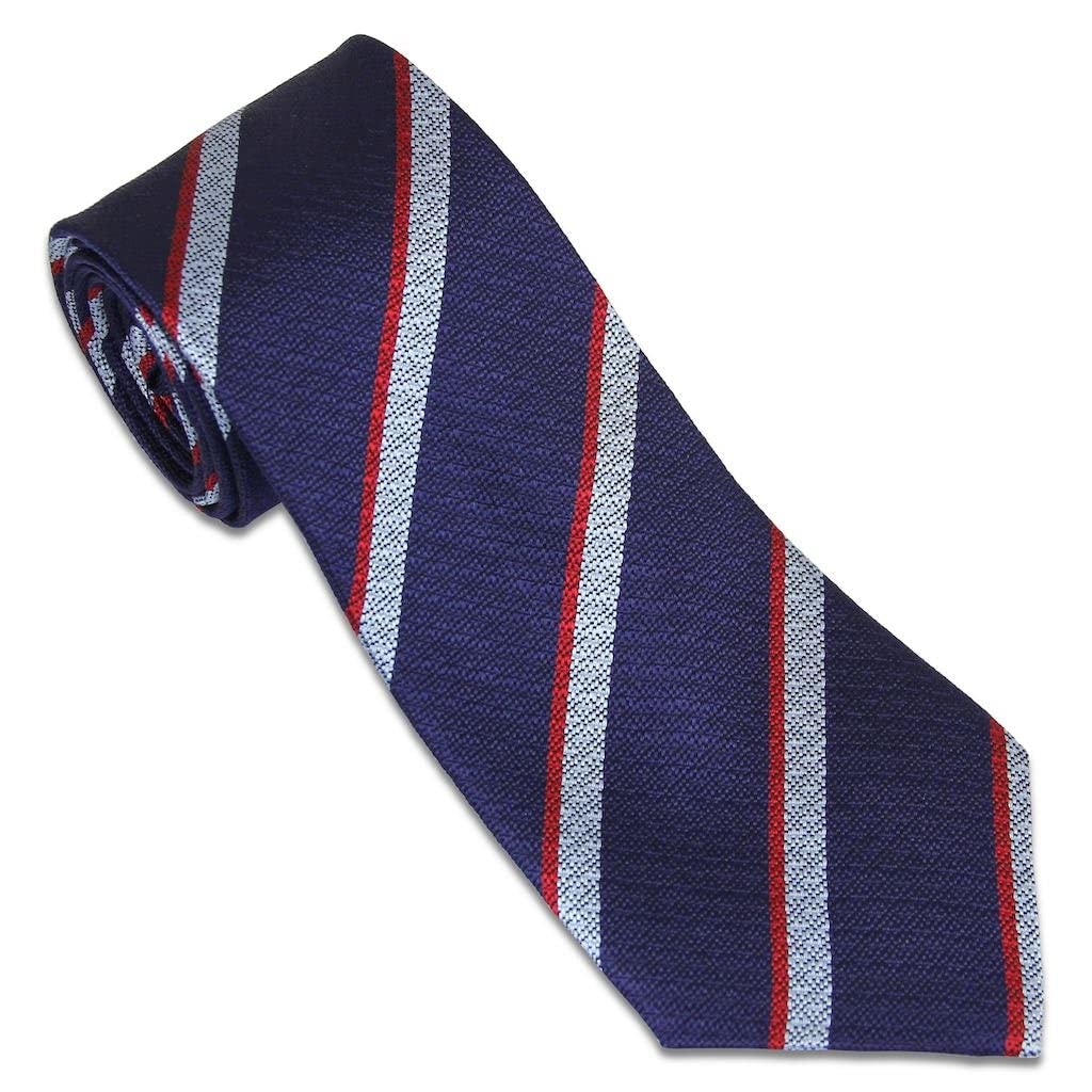 The Regimental Shop Men's Blue/Red Army Air Corps Silk Non Crease Regital Tie