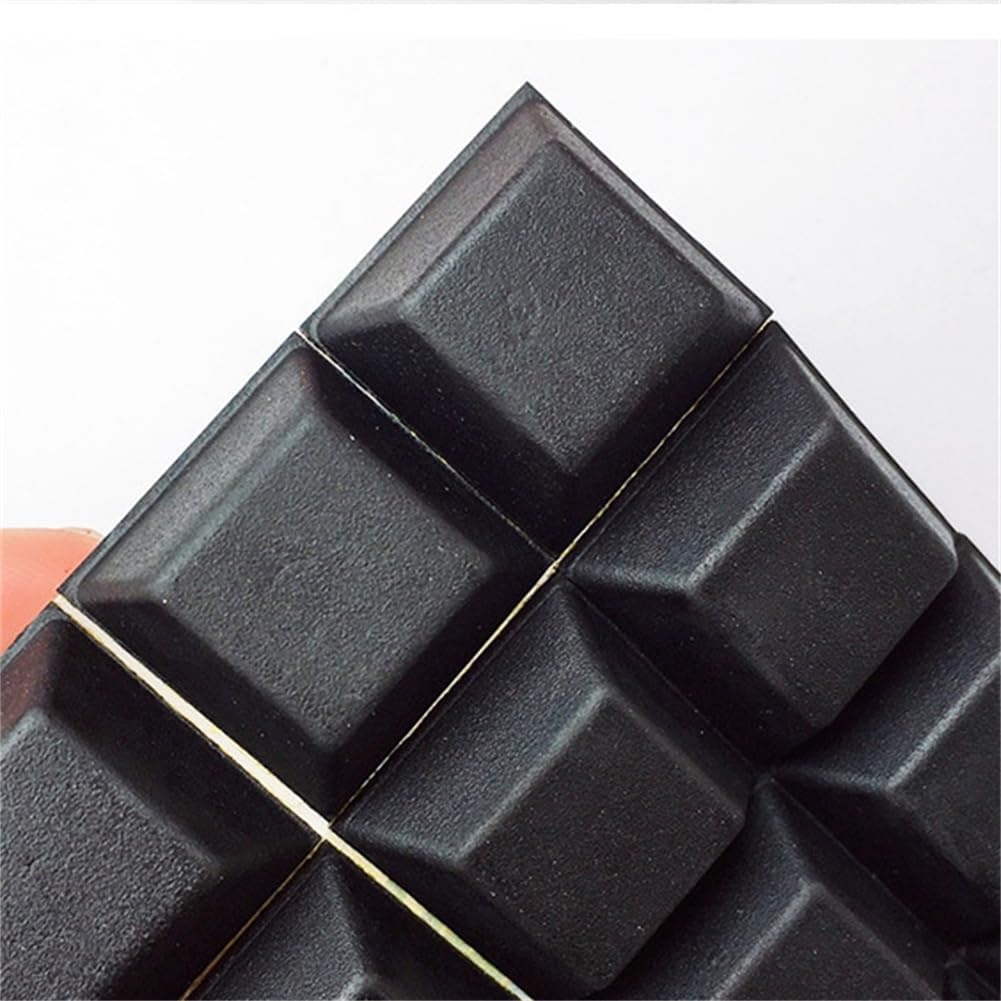 Rubber Feet - Adhesive 16PCS, Black, Stick on, Self Adhesive Bumpers