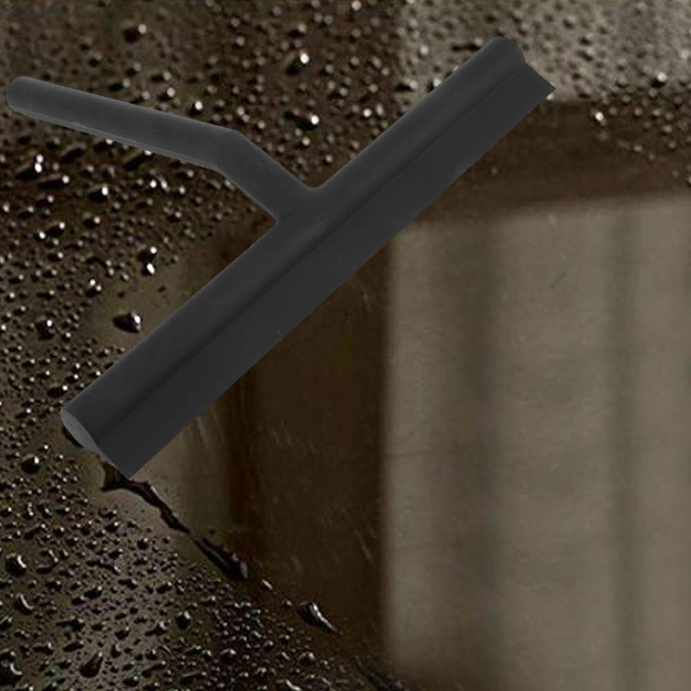 Inloopdouche BWS Rib Helder Ribbelglas Mat Zwart (alle maten
