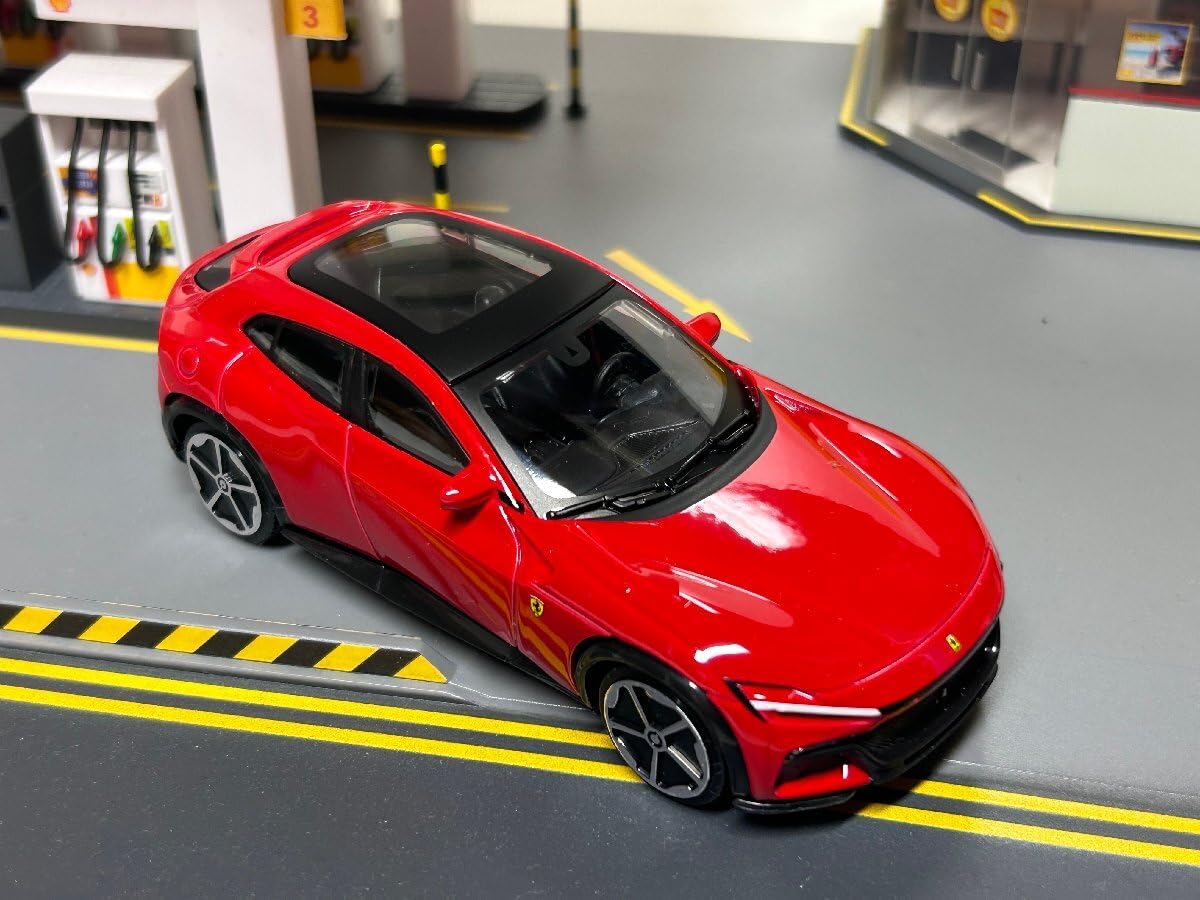 Amazon | Burago 1/43 Ferrari Purosangue レッド フェラーリ