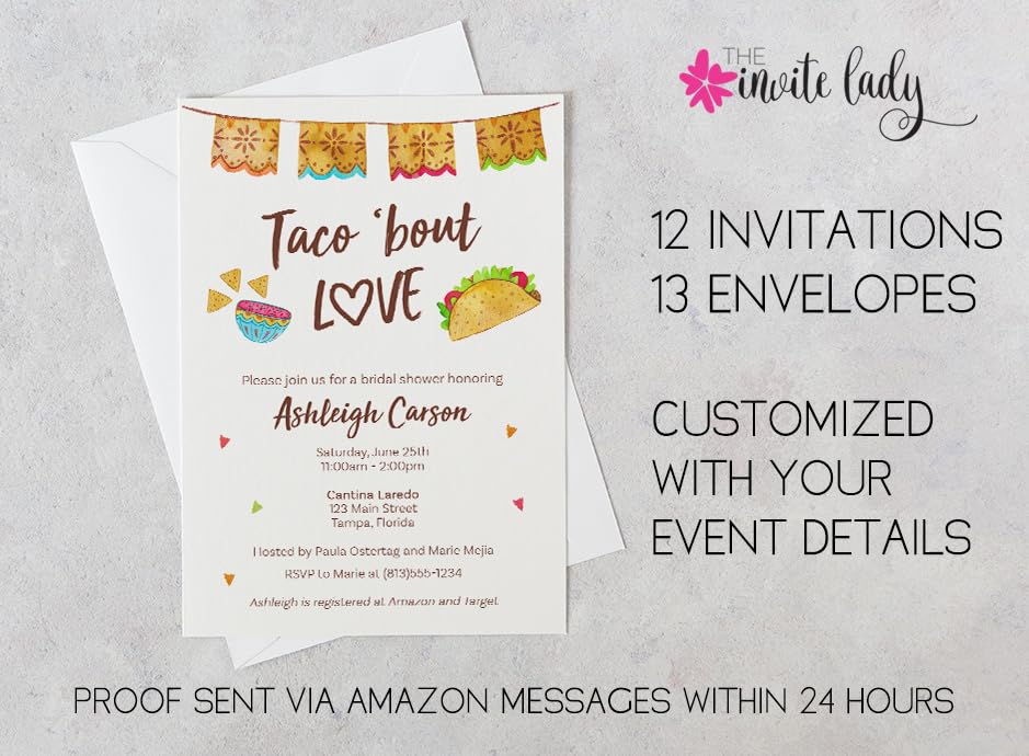 Taco Wedding Invitations