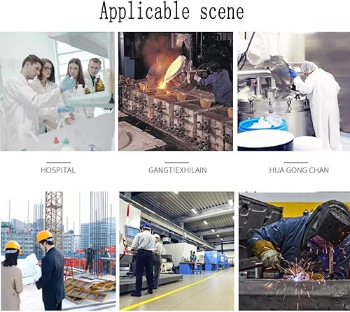 Miniatura 7 de BBGS - Estación de lavado de ojos portátil de emergencia, con manómetro para ojos y piel, flujo de agua suave similar a espuma (tamaño 10 L)