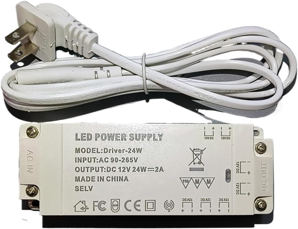 LED lamp Dedicated Power Controller Transformer Drive Ballast 12V Interface(12V-60W-5A-Long Strip Style)