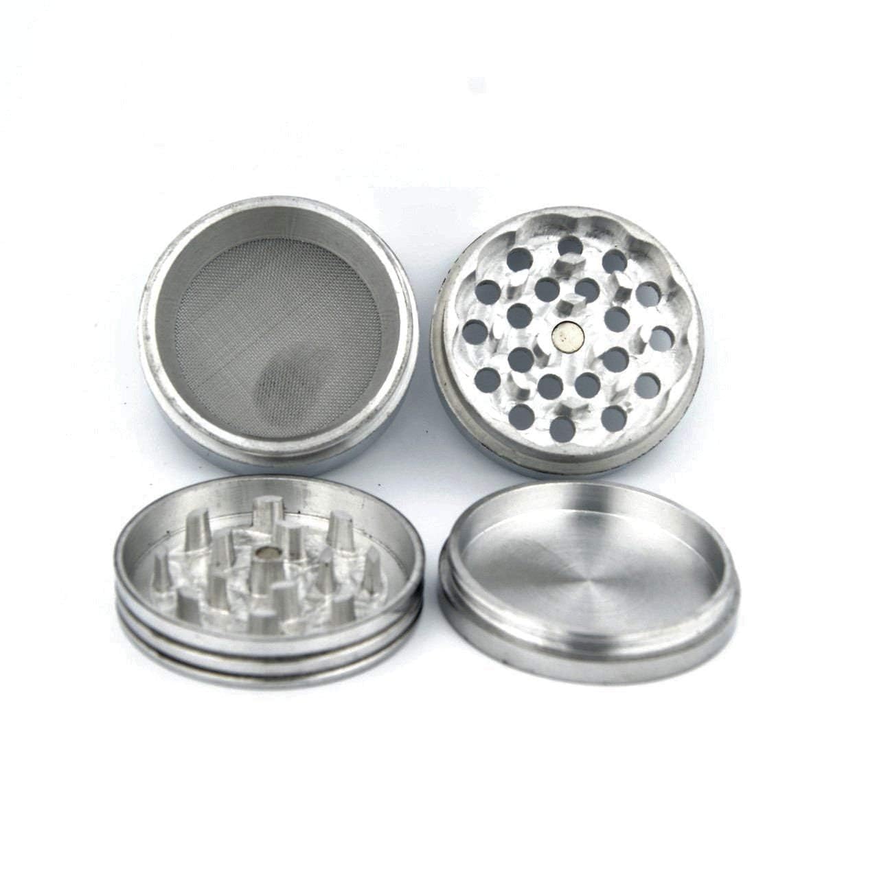 Crusher Life Herb Storage Grinder Zinc Alloy Spice Mill with Precision Teeth, Purple-image-8