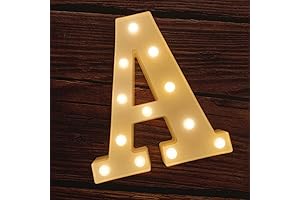 MUMUXI LED Marquee Letter Light (A)