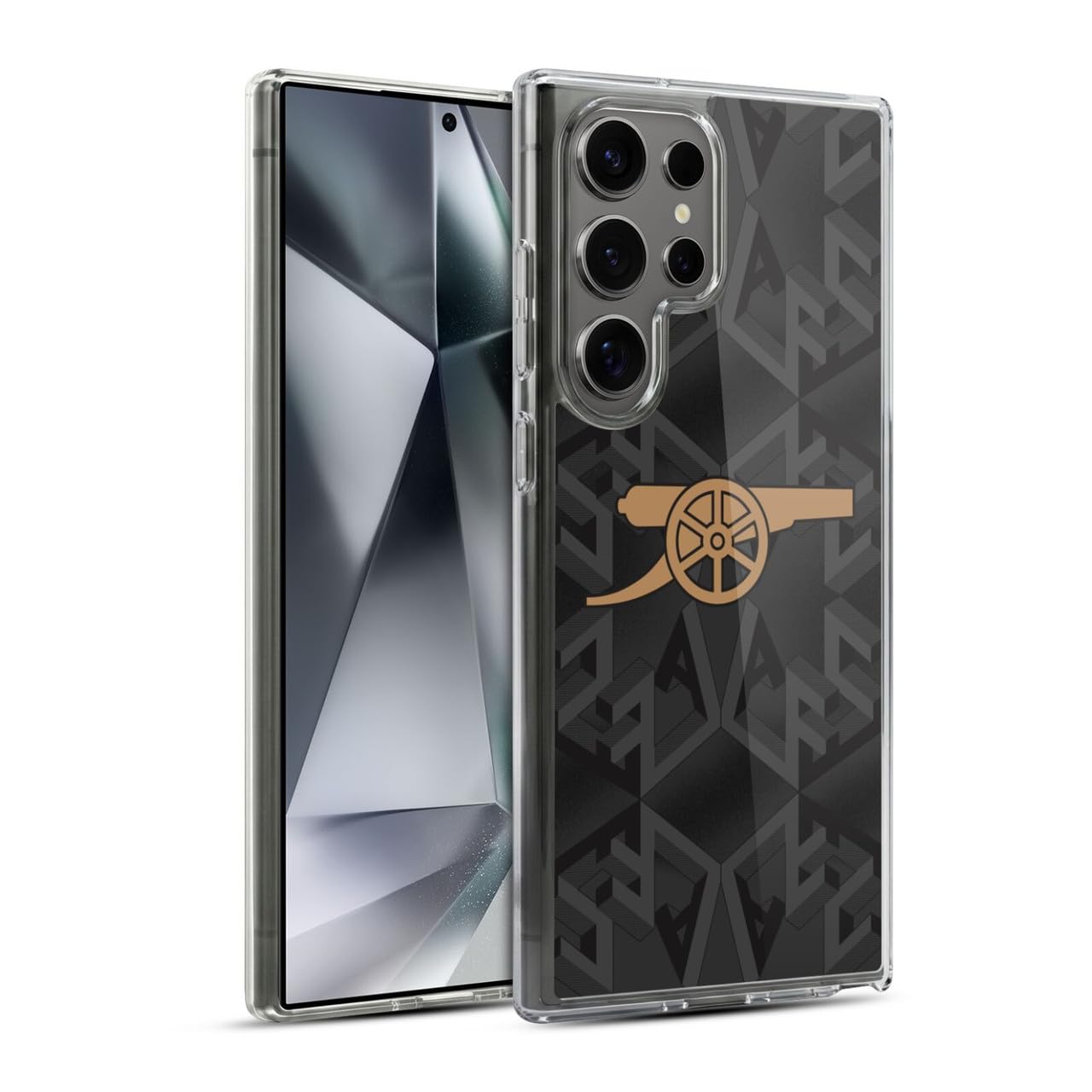 Head Case Designs Officially Licensed Arsenal FC Away 2022/23 Crest Kit Soft Gel Case Compatible With Samsung Galaxy S24 Ultra 5G