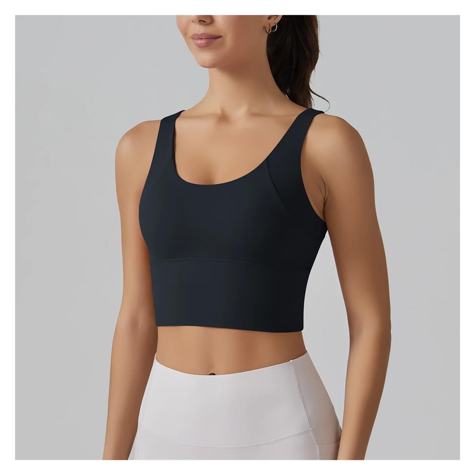 Reggiseno Sportivo da Donna Canotta da Yoga, Abbigliamento Sportivo, Reggiseno Donna, Push-up Fitness, Canotta Sportiva Corsa, Top Palestra Traspiranti