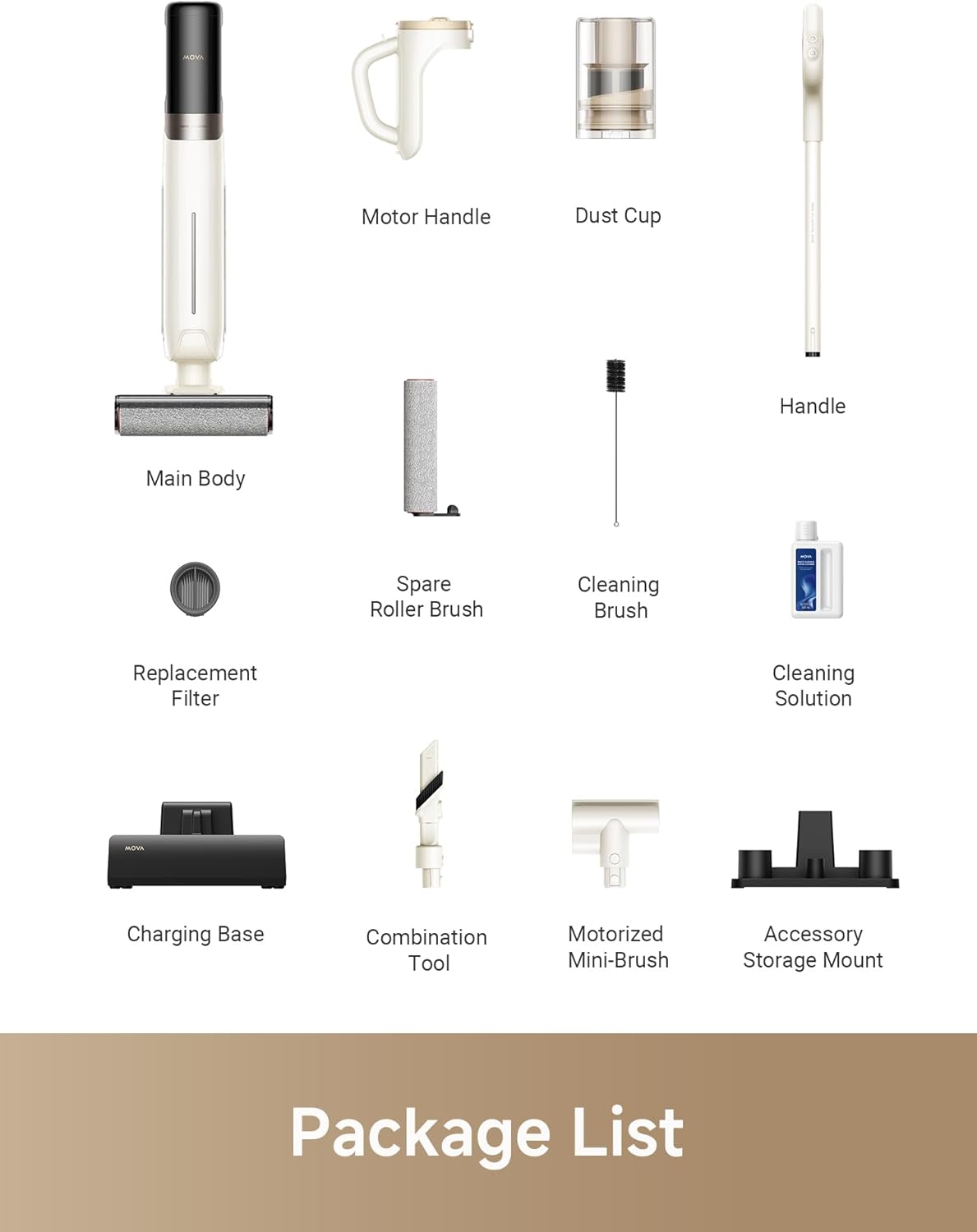 Mova K30 Mix: Package Contents