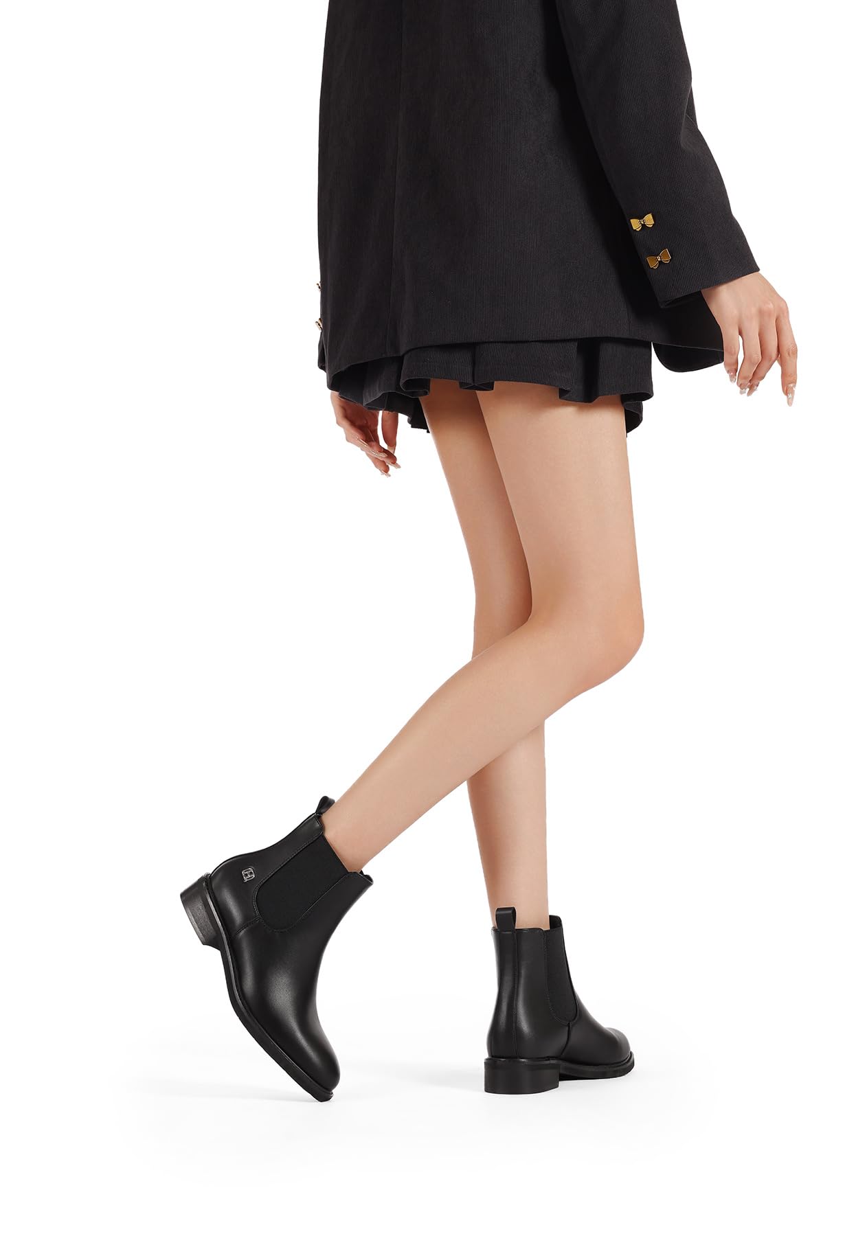 QUEEN HELENA Botines Chelsea Clásicos Botas bajas Mujer X33-48