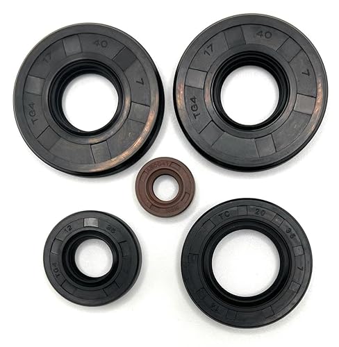 Kit de Retenes Karpaty 50cc - Juntas Sellos Repuesto Motor Piezas de Motor Mantenimiento Mejora de Rendimiento Protección Motor Durabilidad