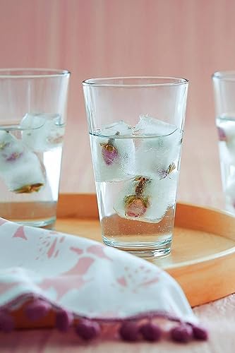 Miniatura 7 de LEVKO Juego de 6 vasos altos de 355 cc de agua jugo cócteles vino cerveza y whisky vasos de vidrio altos vasos de agua vasos de cóctel fabricados en