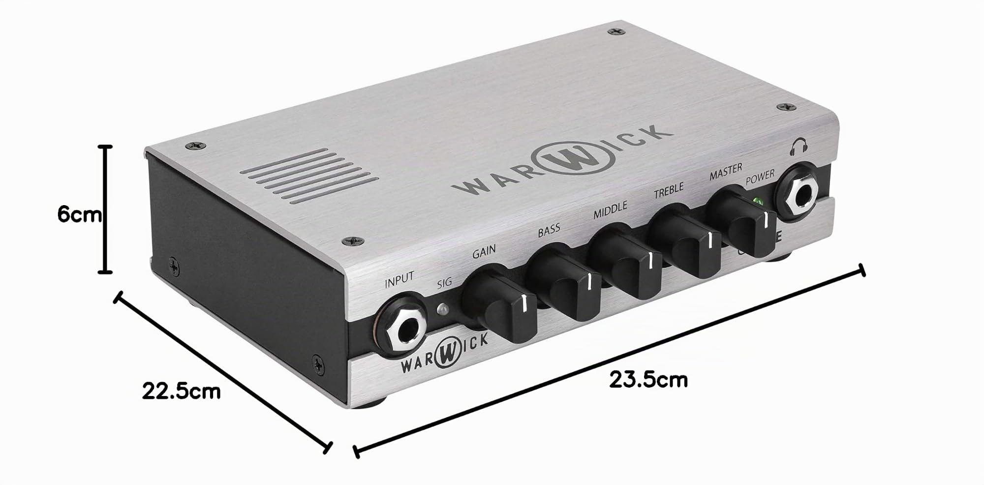 Warwick Gnome Bass Verstärker Topteil