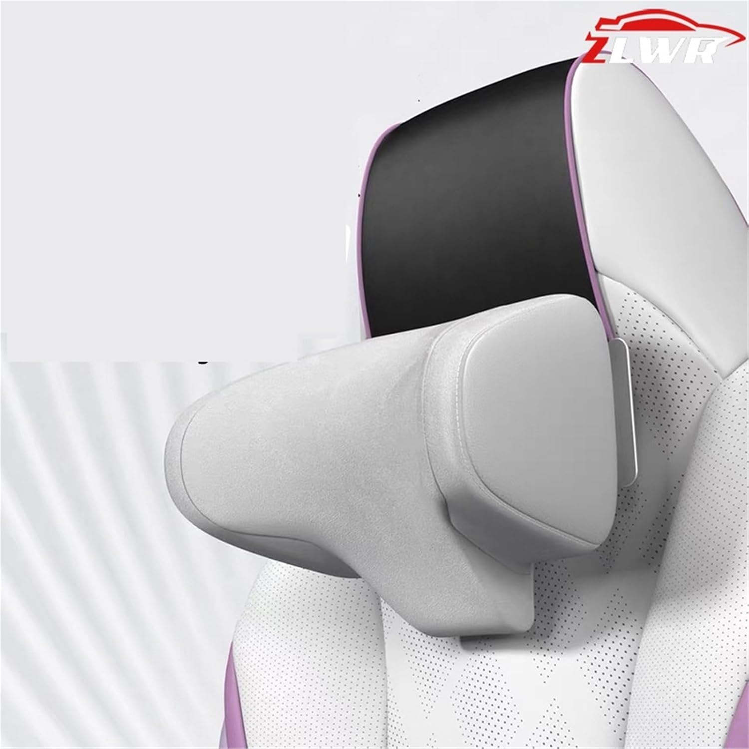 Special original car headrest car memory foam adjustable neck pillow, Compatible For BYD equipment, auto accessories, BYD dolphi(Black Left)