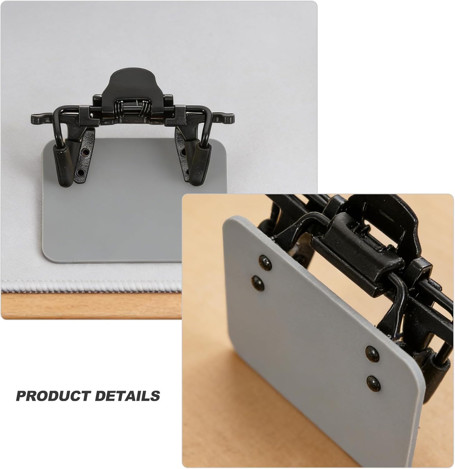 Precision Shooting Aid Patch Eyeglasses Blinder Horizontal Removable Clip for Competition Eyewear Eye Protection Left Or Right Eye Cover (Grey)