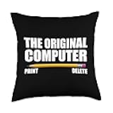 Funny IT Developer Art For Men Women Programmer Computer Throw Pillow