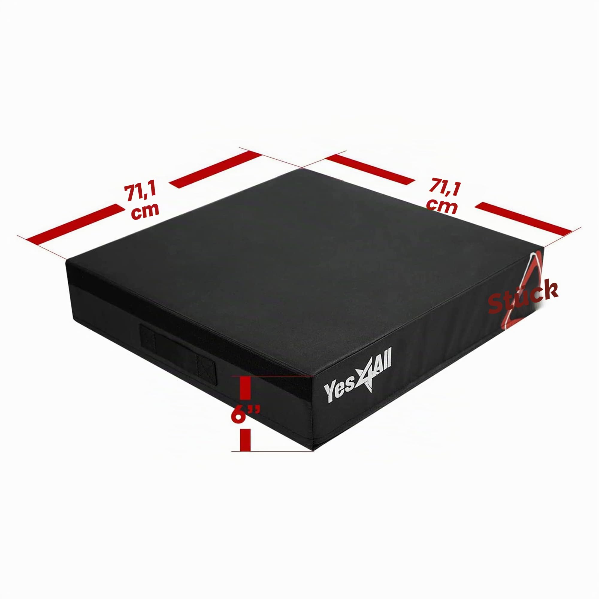 Yes4All 3 in 1 Foam Plyo Box, Plyometric Box Platform for Jump Training, MMA & Conditioning