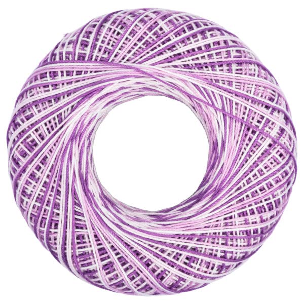 Image of Aunt Lydia Classic Shaded Purples Crochet - 3 Pack of 300y /274m - Cotton - Gauge 10 - Crochet