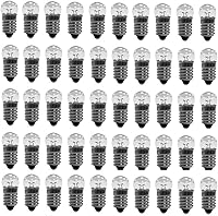 Vista 2 de 10 bombillas E10 con base de tornillo en miniatura de 1.5 V a 12 V, mini bombillas (1.5, voltios)