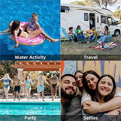 image for QUNVAL Waterproof Digital Camera for Photography 2.7K 48MP Full HD Vid