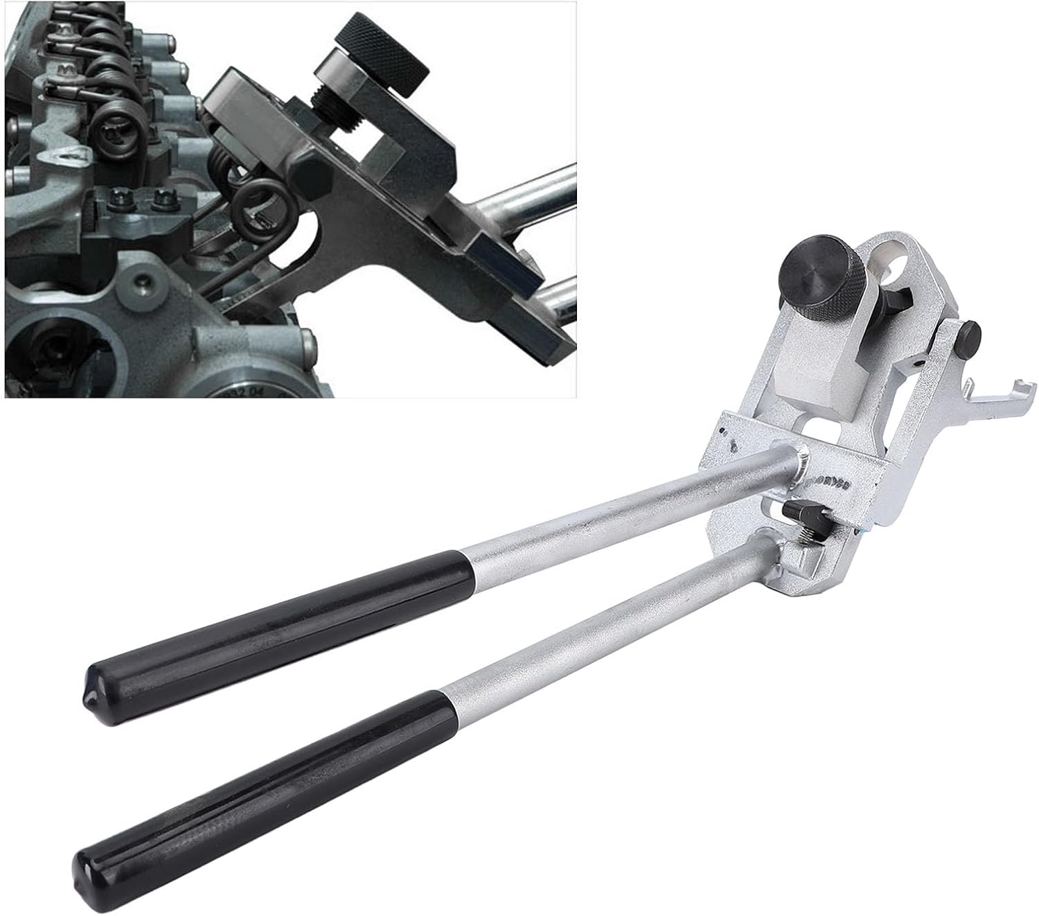 Valve Pressure Spring Removal Tool, Valve Spring Compressor Valve Spring Plier for N13 N20 N26 N51 N52 N53 N54 N55 Engines Replacement for 135i 135is 325i 330i 335i X1 X3 X5 Z4