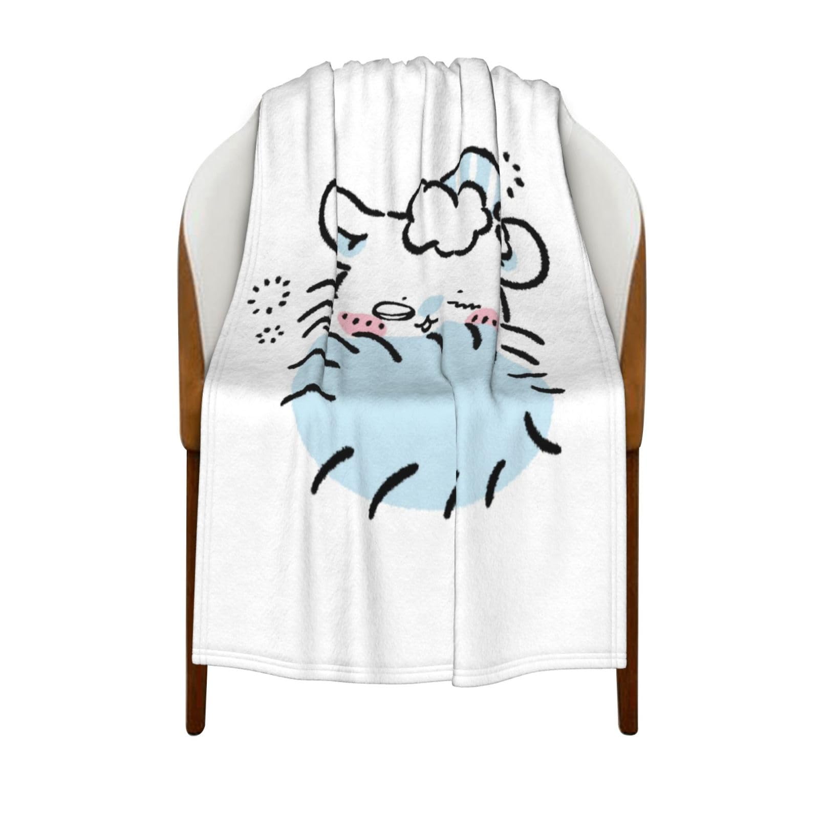 Amazon｜毛布 ちいかわ モモンガ ブランケット 大判 フランネル 超極細