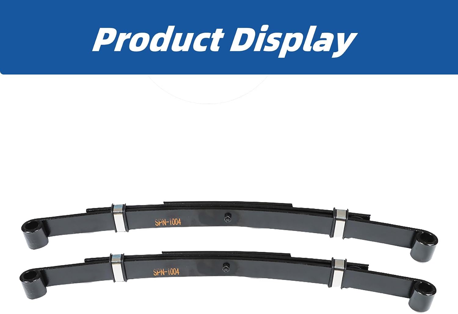 Silscvtt 74135-G01 74207-G01 Golf Cart 2 Set Heavy Duty Rear Leaf Springs Replacement for EZGO TXT 1996-2013
