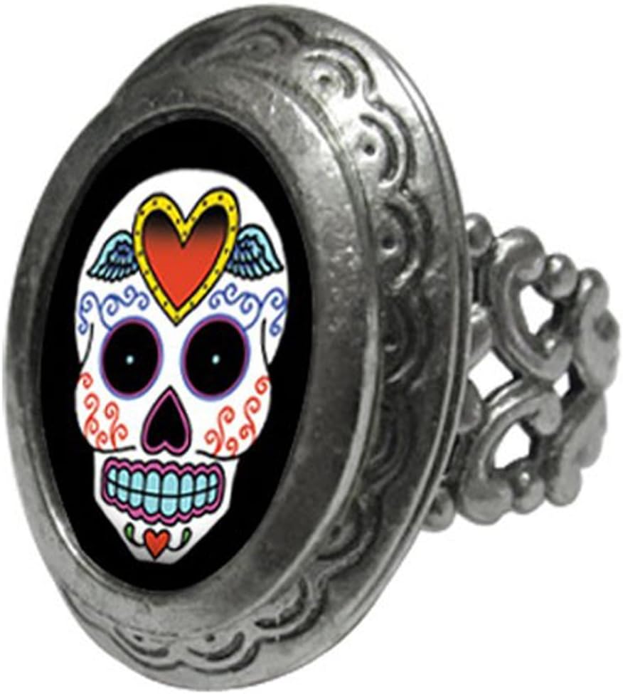 Classic Hardware Sugar 1 Small Oval Pop Art Locket Ring