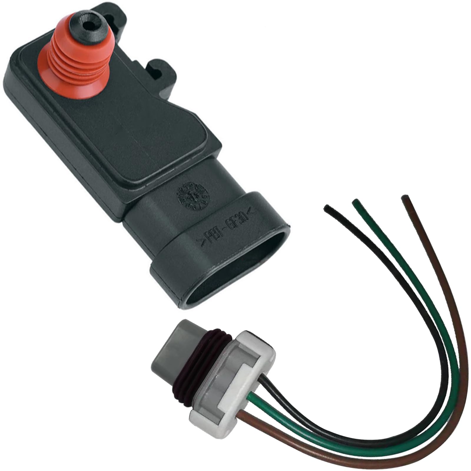Manifold Absolute Air Pressure Map Sensor 213-331 16212460 12614970 Compatible with Cavalier Impala Colorado Camaro Rainier Sonoma Grand Ascender CTS