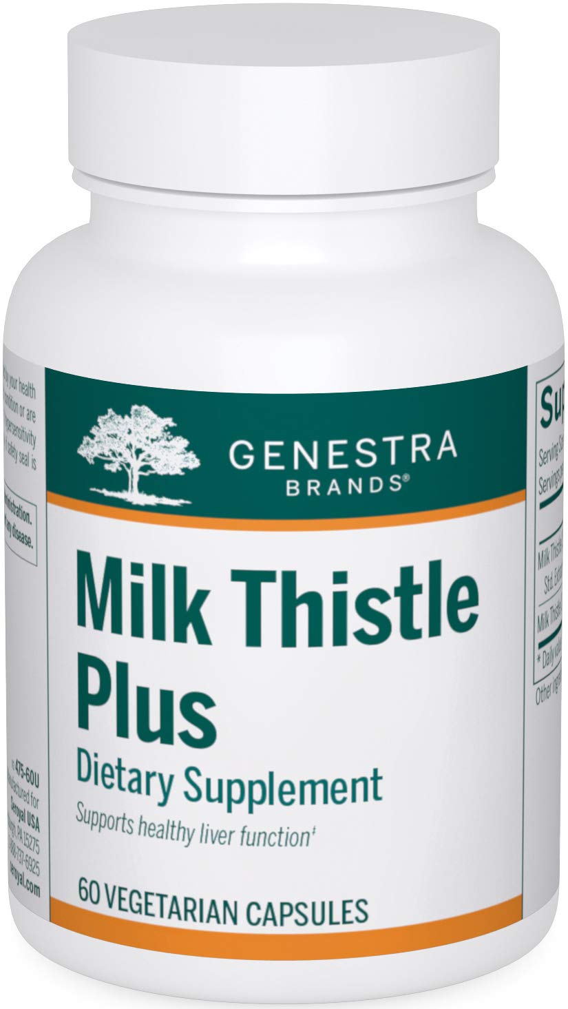 Genestra Brands Milk Thistle Plus | Herbal Supplement to Support Liver Function | 60 Capsules