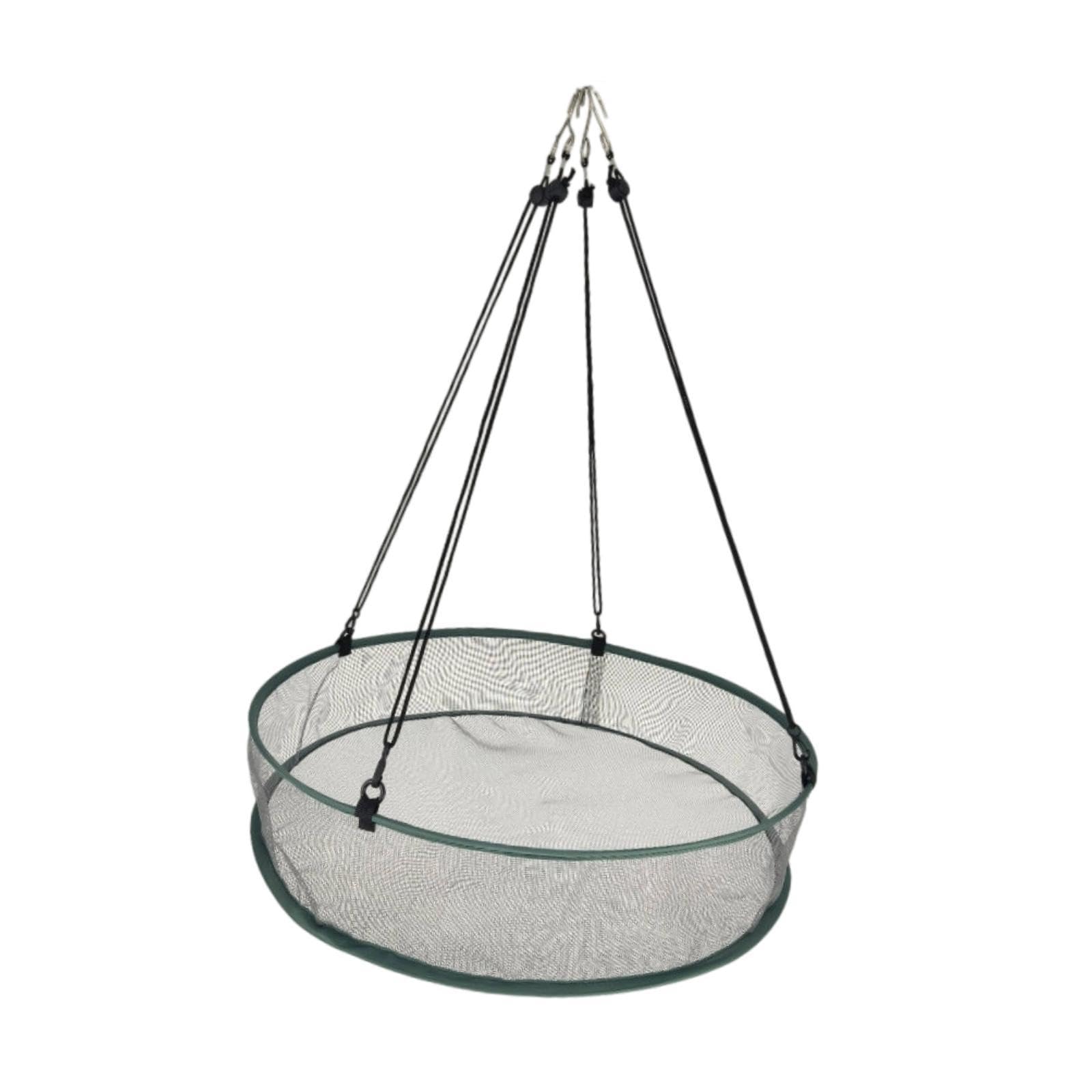 kowaku Recogedor de Semillas para Aves, Soporte Colgante, Accesorio para Comedero en Exteriores, Gris