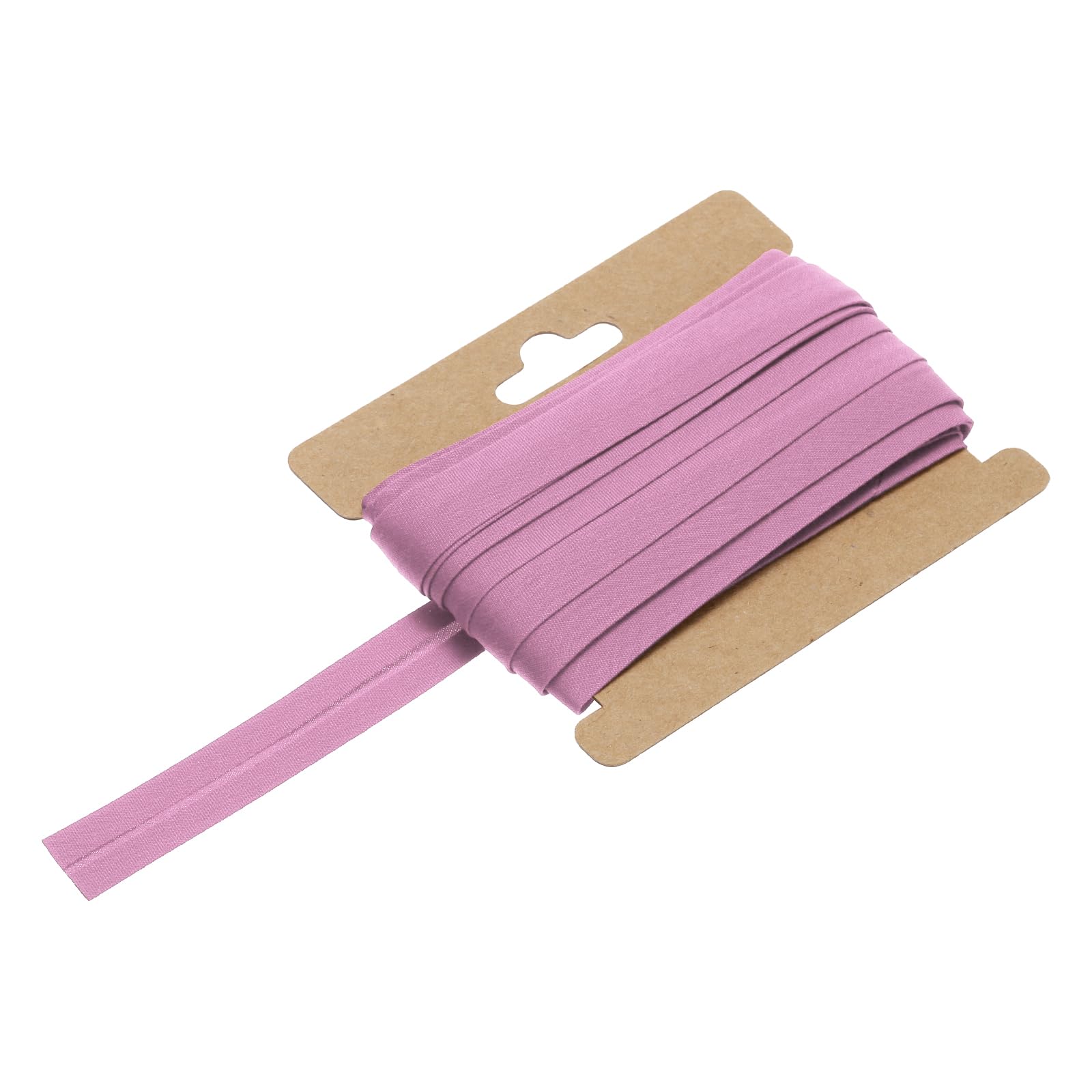 MECCANIXITY Cinta al bies de algodón de pliegue único de 1/2 pulgada para costura, costura, acolchado, dobladillo, manualidades (rojo oscuro, 10 yardas)