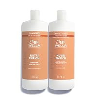 Bundle of Wella Professionals Nutri-Enrich Shampoo 1L + Wella Professionals Nutri